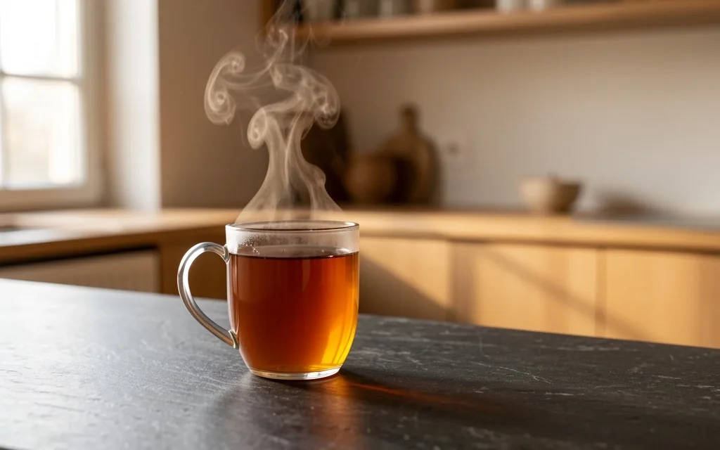 Tazza di tè Good Fit in una cucina luminosa